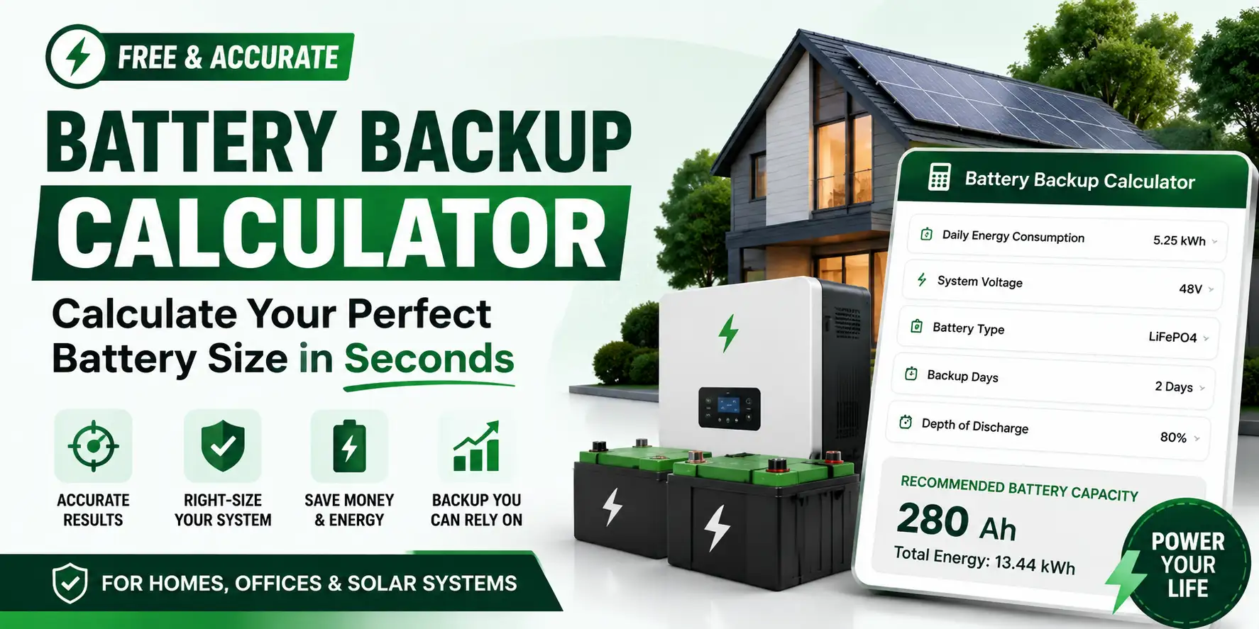 Battery Backup Calculator